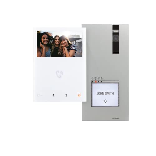 Kit Videoportero 2 hilos ComelitQuadra y Mini Handsfree S28461V