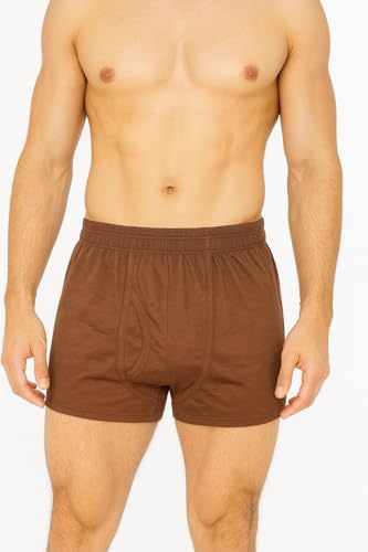Image of Men's 100% Pure Combed Cotton Solid Briefs | Trunk with Soft Concealed Waistband (Pack of 5, Multicolored - Colours May Vary)