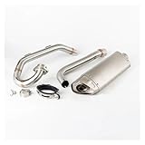 Silencieux Moto Silencieux D'échappement Complet Moto Tout terrain Pour Raptor 700 R Pour Raptor 700R FL SFB SFL 2015 2024 Avec DB Killer(B)