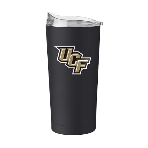 Image of Logo Brands NCAA 20 oz Powder Coat Stainless Tumbler -Double-Wall Insulated Everday Tumbler for Hot or Cold Drinks, High Lip Lid, Team Color