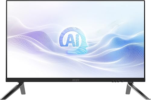 MSI Modern AM273Q AI AIO デスクトップ:27インチ QHD、Intel Core 5-125H、16GB メモリ、1TB M.2 NVMe SSD、WiFi 6E、BT 5.3、ブラック、Windows 11 Pro:1UM-039