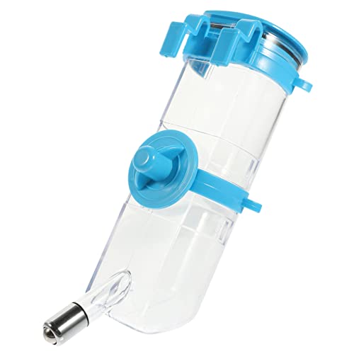 Abaodam Hanging Pet Water Bottle Dispenser for Dogs and Cats Leak Design for Cage Use No Skid Fixing Hook Convenient Hydration for Pets