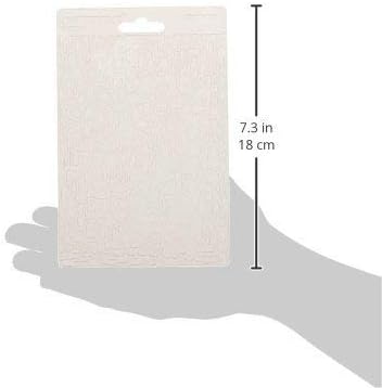 Makin's USA M380-1 Clay Texture Sheets, 7-Inch by 5-1/2-Inch, Cobblestone/Brick/Wave/Sand, 4 Per Package