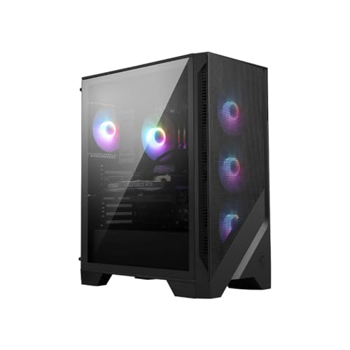 Image of msi Codex Z2 A8NVP-486US Gaming Desktop Computer, AMD Ryzen 7 8700F 4.1GHz, 32GB RAM, 2TB SSD, NVIDIA GeForce RTX 5070 12GB, Windows 11 Home, Black