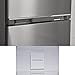 SHARP Kühl-Gefrierkombination SJ-BA09RMXLC-EU, C, NoFrost, Kühlteil: 207 L, Gefrierteil: 88 L, 1 Gemüse- & Obstschubfächer, 2 Gefrierschubfächer, Inox Look