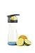 Full Circle Wherever Water Lemon Infuser 20-Ounce Glass Bottle, Blueberry