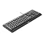 Philips SPK6207BL Wired Keyboard, Plug and play USB, Water Resistant, Multimedia shortcut keys, home office, PC/laptop