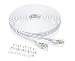 BAHIWOM – BAHIWOM Cat8 Ethernet-Kabel 10m mit Clips, 40 Gbit/s 2000 MH