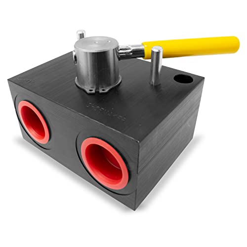 Hydraulic Rotary Selector Diverter Valve, 3 Way, 40 GPM, 5000 PSI, 12