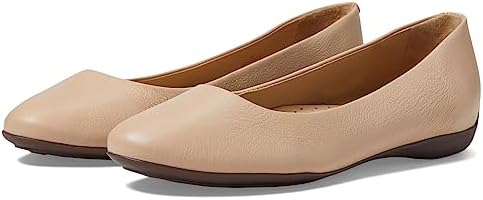 Women's Genuine Leather Comfort Slip on Ballet Flats