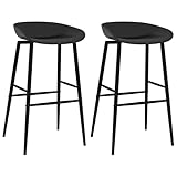 Notre ensemble de 2 chaises de bar est idéal pour savourer un verre de vin au bar, manger quelque chose au comptoir ou pour l'utiliser comme siège supplémentaire lorsque vous avez des invités.Ces chaises de pub ont un siège ergonomique avec un dossier bas intégré