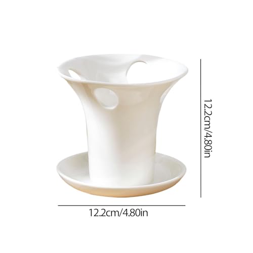 Porte-Brosse À Dents Vertical Céramique Multi-Usage pour Peigne et Rasoir - 6