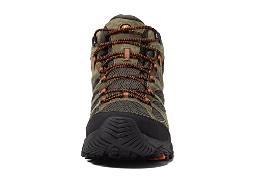 Merrell Men's Moab 3 Mid Response Tactical Waterproof Boots, Lightweight Full Grain Leather Work Hiking Outdoor Shoes2