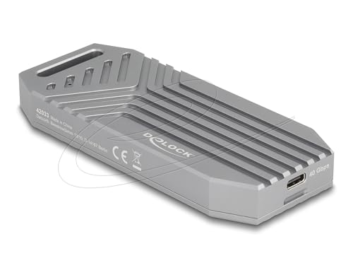 DeLOCK 42033 Storage Drive Enclosure SSD Enclosure Grey M.2