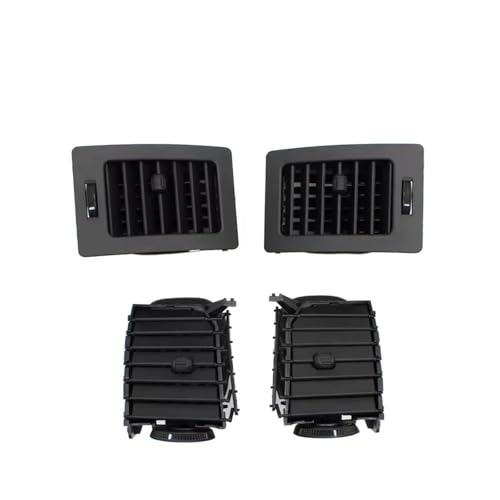 Sortie d'air de tableau de bord pour Hilux 2004-2015, grilles orientables haute résistance