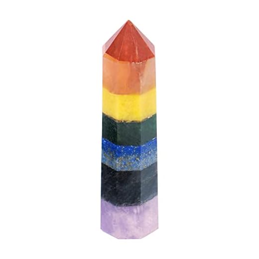 Chakra Crystal Tower Obelisk Wand Kit
