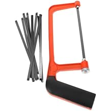 Artibetter 1Set Hand Saw U Shaped Bow Saw with Replacement Blades for DIY Woodworking Metalworking Precise Cuts for Crafts and Projects Durable and Versatile Tool for Efficient