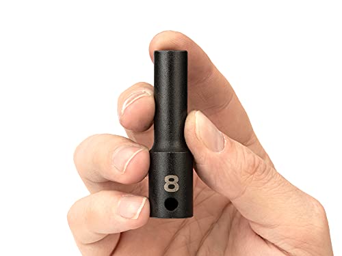 Image of TEKTON 3 /8 Inch Drive x 8 mm Deep 6-Point Impact Socket | SID13108