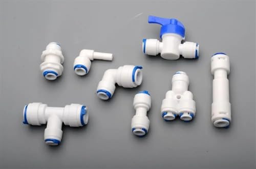 1/4 OD PE TUBE raccord rapide étanche pour osmoseur et système filtre RO