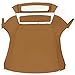 KUAFU Convertible Soft Top Compatible with 1994-2004 Ford Mustang, Soft Roof Replacement with Clear Plastic Window, Premium Grade Brown Sailcloth Vinyl