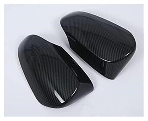 Coque rétroviseur Toyota CHR anti-rayures couverture de protection carbone noir