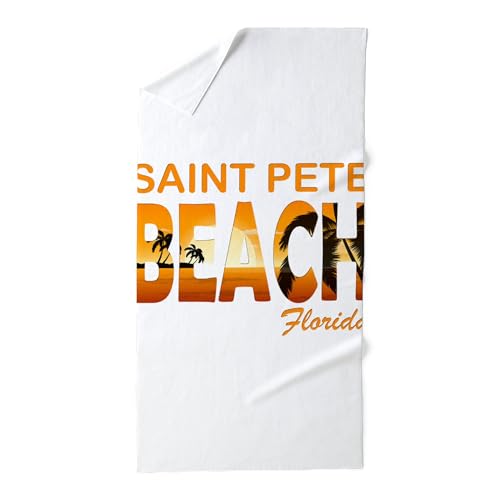 CafePress Florida St. Pete Beach 30"x60" Cotton Pool Towel