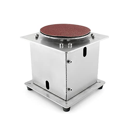 Ponceuse à disque de banc HUIOP électrique : polisseuse multi-matériaux à vitesse variable - 7