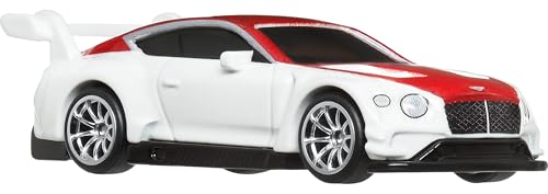 Image of Hot Wheels Premium Fast & Furious 2018 Bentley Continental GT3 for 3 Years & Above (White)