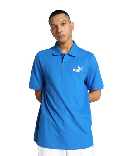 Image of Puma Men Cotton Solid Regular Fit T-Shirt