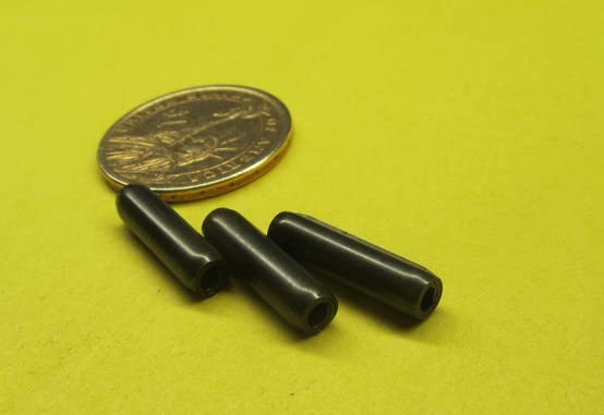 Steel Coiled Spring Pins, 3/16" Diameter x .750" Length, 20 pcs.