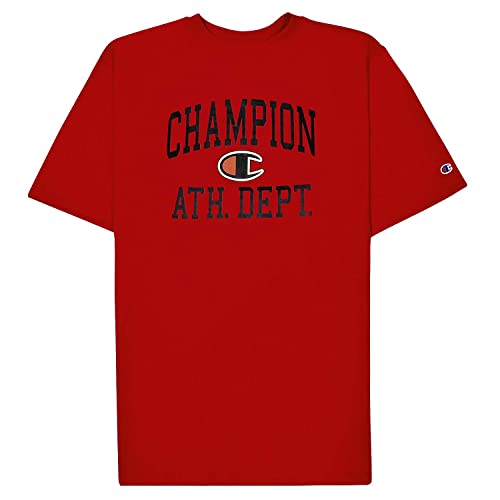 Champion Big And Tall Shirts For Men – 2 Pack Graphic Mens Big And Tall T-Shirts Red Black #TOP3