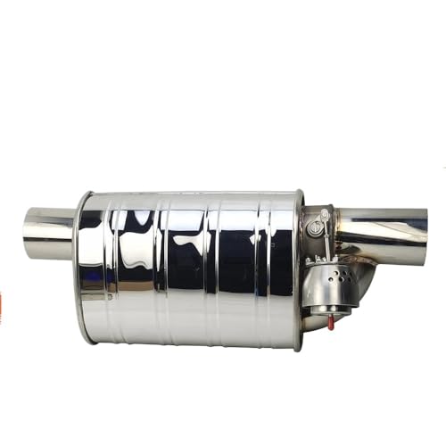 Kit de escape con válvula de vacío para eliminar el ruido molesto con silenciador variable