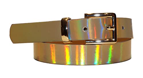EANAGO Cinturón para Niños en jardín de infantes y escuela primaria, caderas 57-72 cm (dorado) Cover