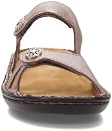NAOT Footwear Women's Triton Sandal Silver Threads Lthr 8 M US | Image 2