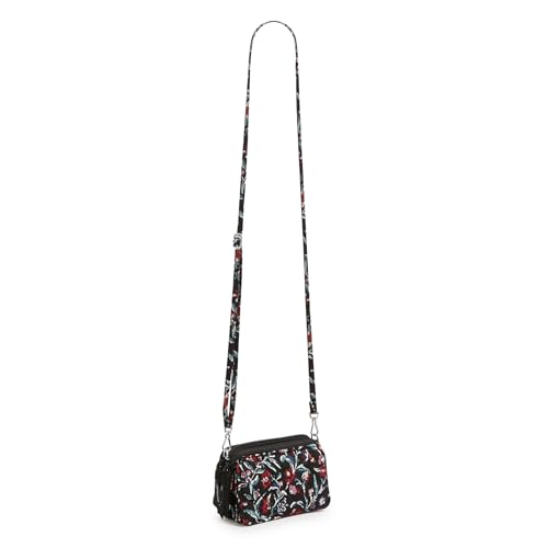 Image of Vera Bradley Women's Cotton All in One Crossbody Purse With RFID Protection