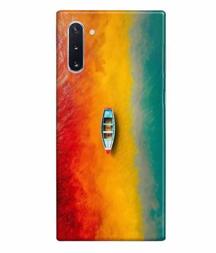 Image of Printed Hard Back Case Cover & Compatible for Samsung Galaxy Note 10 | Nature Vector Art (Multicolor) - D1207