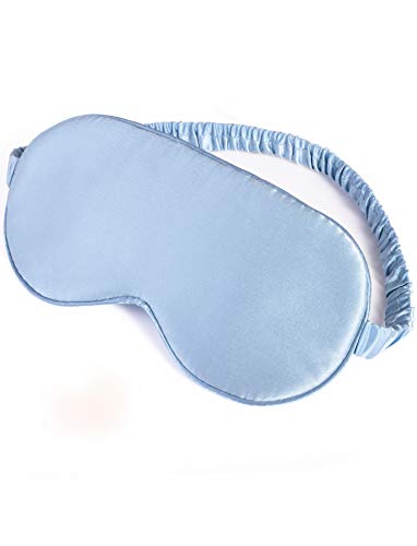 Mulberry Silk Sleep Eye Mask Eyeshade - Advanced 100% Mulberry Silk Soft 19