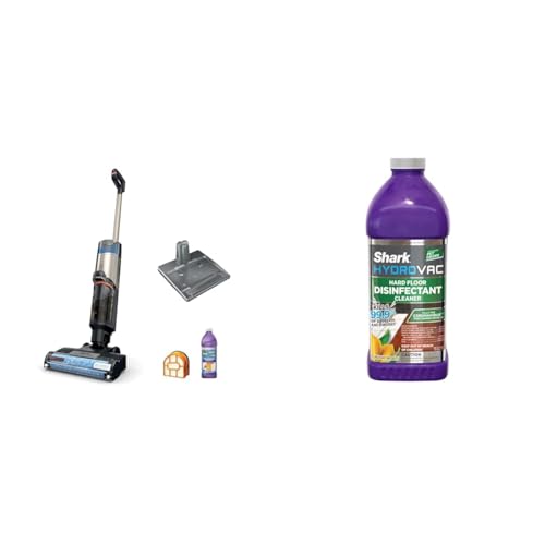 Image of Shark WD261 HydroVac MessMaster Wet Dry Vacuum Cleaner, Cordless, 3-in-1 Vacuum Mop All in One & Self-Cleaning System HydroVac Household Disinfectant Cleaner