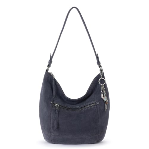 Image of The Sak Sequoia Leather Hobo Bag - Large Slouchy Shoulder Purse, Zip Pocket