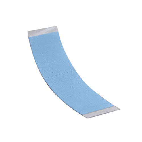36pcs blue double sided waterproof lace wigs adhesive tape strips for lace front wig toupee