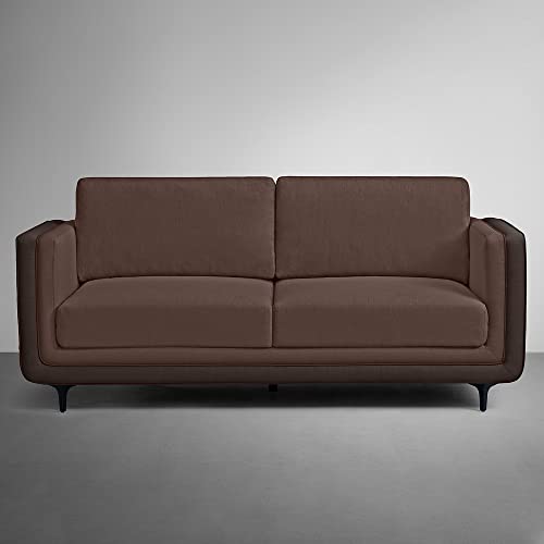 Image of Sleepyhead Mojo - 3+1+1 Seater Sofa Set (Fabric, Crazy Brown)