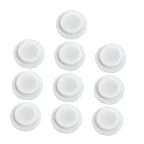 BRIGHTFUFU 10pcs Silicone Sealant Bottle Pads Wide Mouth Milk Storage Gasket Rings Insulation Cup Lid Replacement for Breastfeeding Easy-Clean and Heat Resistant