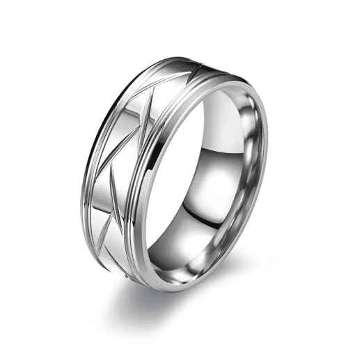 Image of Fashion Frill Black Michelin Ring | Simple Stainless Steel Ring | Mens Black Ring | Minimalist Black Ring | Mens Black Band | Gift for Him