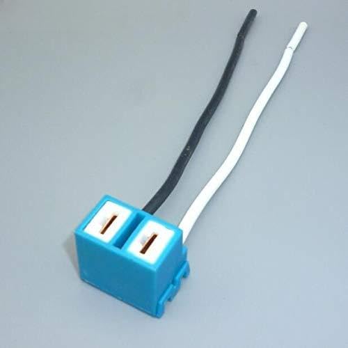 5/50/100/200pcs H7 Bend Ceramic Bulb lampholder/H7 Bulb Socket/H7 Harness - (Color Name: 100pcs)