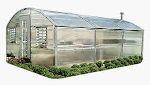 Green House Transparent Tarpaulin Waterproof Sheet Dustproof Rainproof Tarpaulin 500 GSM, Plastic Tarpaulin, Protective Tarpaulin Camping - for Fishing, Garden Tirpal Tadpatri (15 x 30 FT)