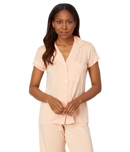 Image of Eberjey Gisele Short Sleeve and Cropped Pant PJ Set