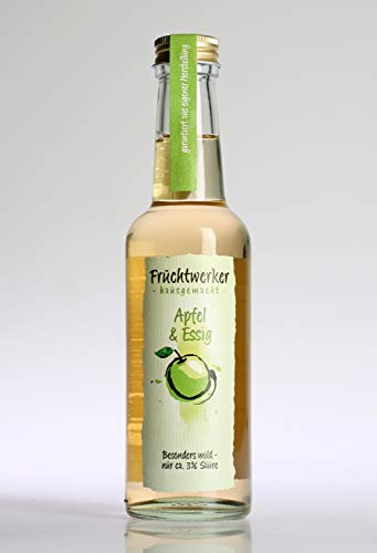 Fruchtwerker - Apfel & Essig - 250ml Flasche Cover