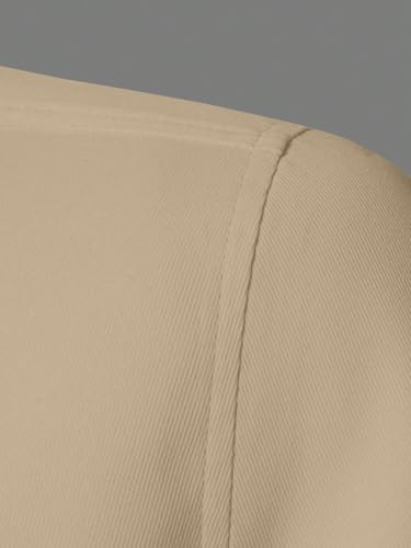 Image of AVANOVA Men's White Long Sleeve, Slim Fit Button Down Dress Shirt for Men | Casual Office Wear | Formal Business Shirts | Stylish Plain Single Breasted Shirt(Shirt 87)