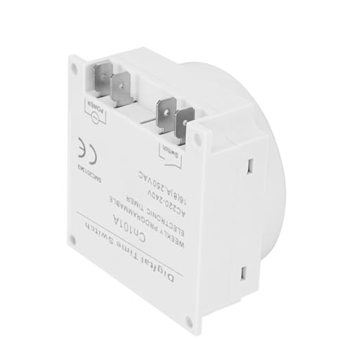 Temporizador programable CN101A 12V para camper y placas solares 5
