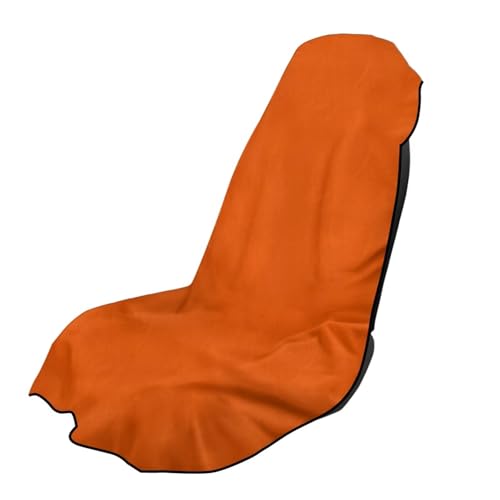 Couverture de siège de voiture pour entraînement et natation, serviette orange